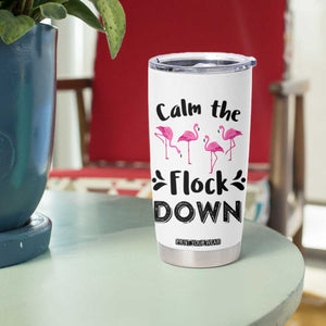 Gifts For Flamingo Lover Tumbler Cup Cute Animal Lover Gifts For Her TB10 Print Your Wear