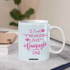 Flamingo Lover Gifts Coffee Mug Cute Flamingo Gifts For Women Who Loves Flamingos TB10 Print Your Wear