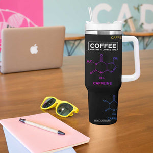 Chemistry Coffee Tumbler With Handle Caffeine Science Chemistry Teacher Gift TB10 Print Your Wear