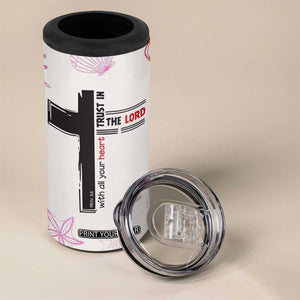 Christian Gifts For Women 4 in 1 Can Cooler Tumbler Trust In The Lord Encouraging Bible Verse Inspirational Gift