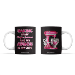Baking Gifts For Women Coffee Mug Bread Maker Sourdough Gift TB10 Black Print Your Wear