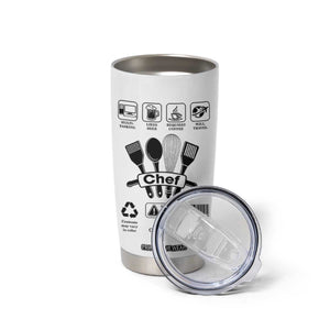 Chef Gifts Tumbler Cup Gifts For Cooking Lovers Culinary Students TB10 Print Your Wear