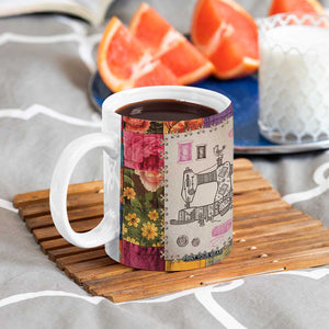 Sewing Gifts For Women Coffee Mug Quilt Quilting Lovers Tailors Crafters Inspiration Gift TB10 Print Your Wear
