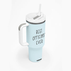 Wedding Host Tumbler With Handle Best Officiant Ever Present To That Special Person Performing The Marriage TB10 Print Your Wear