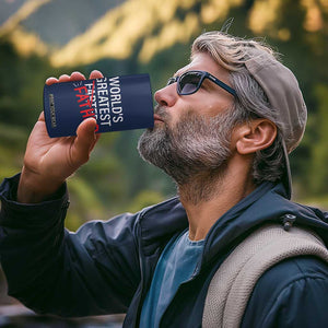 Funny Father's Day Gift For Dad 4 in 1 Can Cooler Tumbler World's Best Farter I Mean Father TB10 Print Your Wear