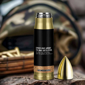 Funny Father's Day Gift For Dad Bullet Tumbler Christmas Birthday Gifts From Daughter Son TB10 Print Your Wear