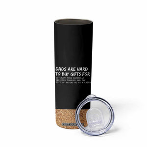 Funny Father's Day Gift For Dad Skinny Tumbler Christmas Birthday Gifts From Daughter Son TB10 Print Your Wear