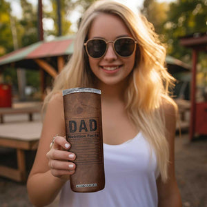 Funny Father's Day Gift For Daddy Skinny Tumbler Christmas Birthday Gifts For Dad From Daughter Son TB10 Print Your Wear