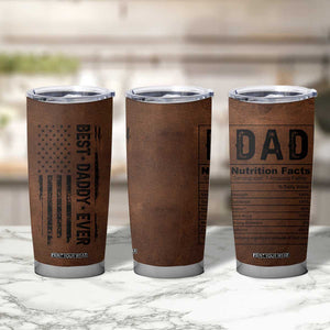 Funny Father's Day Gift For Daddy Tumbler Cup Christmas Birthday Gifts For Dad From Daughter Son TB10 Print Your Wear