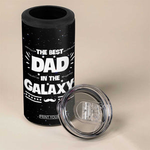 Funny Father's Day Gift For Dad 4 in 1 Can Cooler Tumbler Best Dad In The Galaxy Christmas Birthday Gifts TB10 Print Your Wear