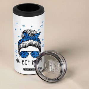 Boy Mom 4 in 1 Can Cooler Tumbler First Mothers Day Gifts for New Moms Boy Mama TB10 Print Your Wear