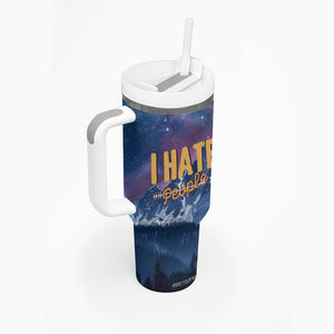 Funny Rude Bear Tumbler With Handle Shu Duh Fuh Cup I Hate People Funny Gag Gifts for Introverts TB10 Print Your Wear