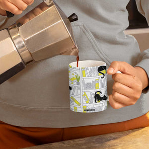 Book Lovers Gifts Coffee Mug Library Cat Bookish Gifts For Readers Librarian TB10 Print Your Wear