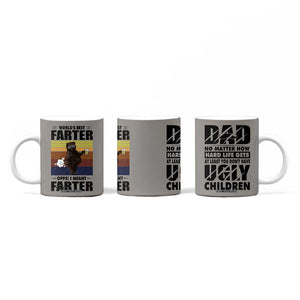 Funny Father's Day Gift For Dad Coffee Mug Papa Bear World's Best Farter I Mean Father TB10 Print Your Wear
