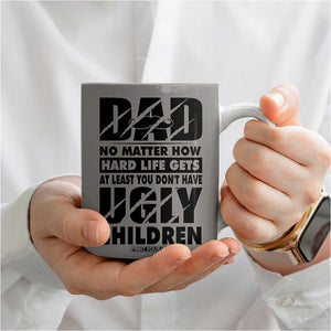 Funny Father's Day Gift For Dad Coffee Mug Papa Bear World's Best Farter I Mean Father TB10 Print Your Wear