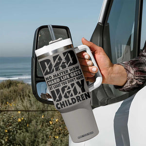 Funny Father's Day Gift For Dad Tumbler With Handle Papa Bear World's Best Farter I Mean Father TB10 Print Your Wear