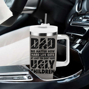 Funny Father's Day Gift For Dad Tumbler With Handle Papa Bear World's Best Farter I Mean Father TB10 Print Your Wear