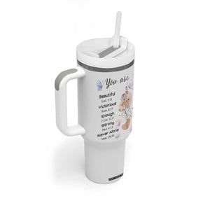 Christian Gifts for Women Faith Tumbler With Handle Mothers Day Bible Encouragement Inspirational Gift TB10 Print Your Wear