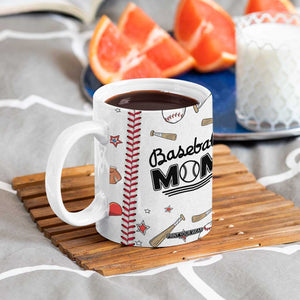 Baseball Mom Coffee Mug Mothers Day Birthday Gifts from Daughter Son TB10 Print Your Wear
