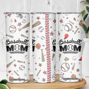 Baseball Mom Skinny Tumbler Mothers Day Birthday Gifts from Daughter Son TB10 Print Your Wear