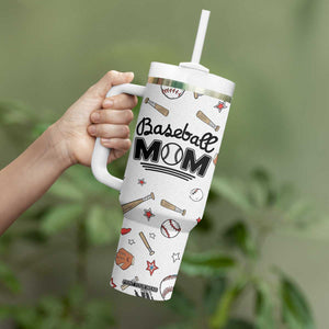 Baseball Mom Tumbler With Handle Mothers Day Birthday Gifts from Daughter Son TB10 Print Your Wear