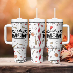 Baseball Mom Tumbler With Handle Mothers Day Birthday Gifts from Daughter Son TB10 Print Your Wear