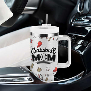 Baseball Mom Tumbler With Handle Mothers Day Birthday Gifts from Daughter Son TB10 Print Your Wear