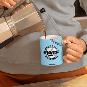 Baseball Mama Coffee Mug Mothers Day Birthday Gifts from Daughter Son TB10 Print Your Wear