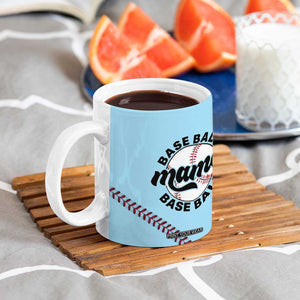 Baseball Mama Coffee Mug Mothers Day Birthday Gifts from Daughter Son TB10 Print Your Wear