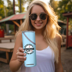 Baseball Mama Skinny Tumbler Mothers Day Birthday Gifts from Daughter Son TB10 Print Your Wear