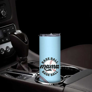 Baseball Mama Skinny Tumbler Mothers Day Birthday Gifts from Daughter Son TB10 Print Your Wear