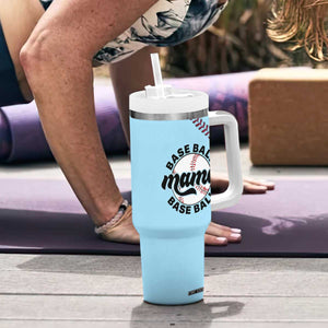 Baseball Mama Tumbler With Handle Mothers Day Birthday Gifts from Daughter Son TB10 Print Your Wear