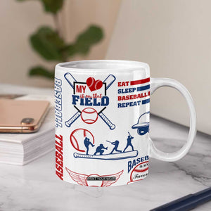 Baseball Players Coffee Mug Sports Lovers Coaches Gifts TB10 Print Your Wear