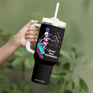 Funny Bones Anatomy Tumbler With Handle I Found That Humerus Pun Fun Humerous Skeleton Skateboard TB10 Print Your Wear