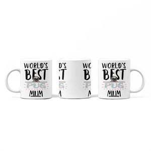 Dog Mom Pug Gifts Coffee Mug Dog Lovers Women New Puppy Fur Baby Owners TB10 Print Your Wear