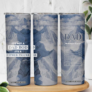 Gifts For Dad Skinny Tumbler Its Not a Dad Bod Its a Father Figure Funny Fathers Day Gift TB10 Print Your Wear