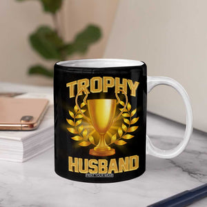 Trophy Husband Coffee Mug Anniversary Gift From Wife TB10 Print Your Wear