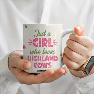 Highland Cow Gifts For Women Coffee Mug Cow Lover Farming Gifts For Cowgirls Farmers TB10 Print Your Wear