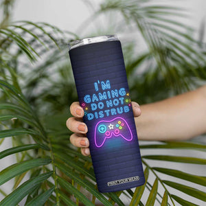 Gaming Gifts Skinny Tumbler Video Game Gamer Gift For Son Teen Boy Girl TB10 Print Your Wear