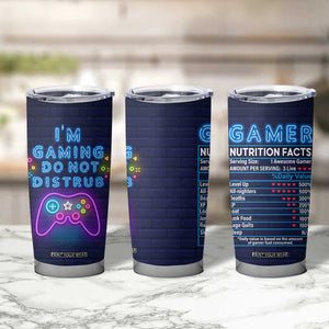 Gaming Gifts Tumbler Cup Video Game Gamer Gift For Son Teen Boy Girl TB10 Print Your Wear