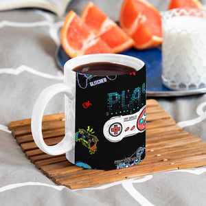 Gaming Gifts For Men Boys Coffee Mug Cool Gamer Nutritional Facts Video Game TB10 Print Your Wear