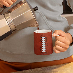 Football Lovers Coffee Mug Touchdown Season American Flag TB10 Print Your Wear