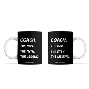 Coach Appreciation Gifts Coffee Mug Thank You Coach Coaches Gifts TB10 Black Print Your Wear