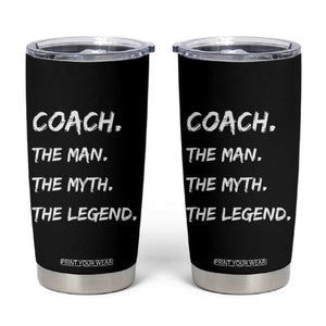 Coach Appreciation Gifts Tumbler Cup Thank You Coach Coaches Gifts TB10 Black Print Your Wear