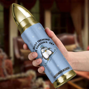 Penguin Gifts Bullet Tumbler Gift For Girls Friends Teacher Girlfriend Who Loves Penguins TB10 Print Your Wear