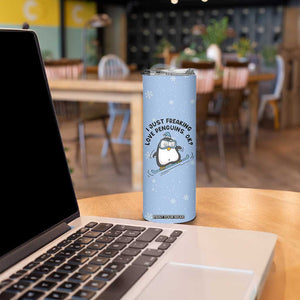 Penguin Gifts Skinny Tumbler Gift For Girls Friends Teacher Girlfriend Who Loves Penguins TB10 Print Your Wear