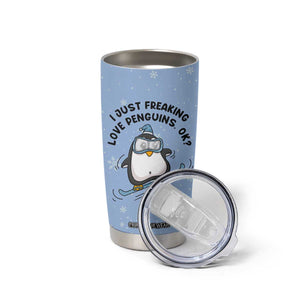 Penguin Gifts Tumbler Cup Gift For Girls Friends Teacher Girlfriend Who Loves Penguins TB10 Print Your Wear