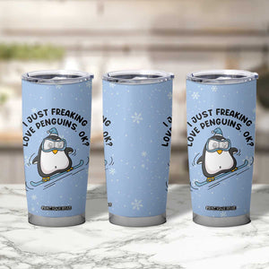 Penguin Gifts Tumbler Cup Gift For Girls Friends Teacher Girlfriend Who Loves Penguins TB10 Print Your Wear