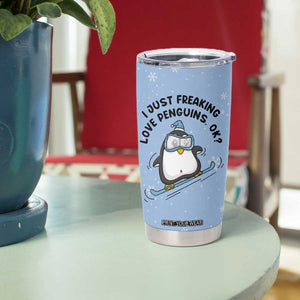 Penguin Gifts Tumbler Cup Gift For Girls Friends Teacher Girlfriend Who Loves Penguins TB10 Print Your Wear