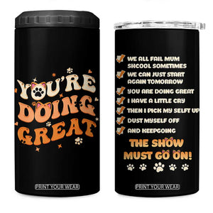 Birthday Gifts For Mom 4 in 1 Can Cooler Tumbler From Daughter Son Cute Mother Day Gift TB10 One Size: 16 oz Black Print Your Wear